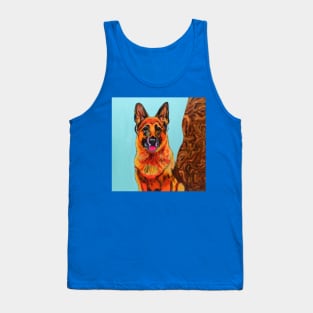 Sigrid the German Shepherd Tank Top